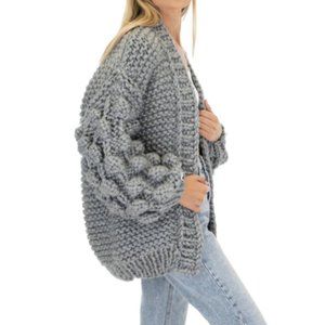 Seven Sisters Bubble Knit Cardigan